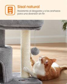 Cat Trees & Condos - Light Grey - View 6