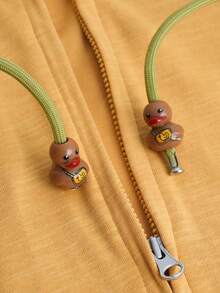 1Pair Sweatshirt Pendant Accessory, Suitable For Sweatshirt, Sweatpants And Dress Rope Head Pendant, Cartoon DIY Cute Duck Design Sweatshirt Decoration, Shoelace Charm, Hoodie Drawstring Pendant Rope Head Buckle, Sports Shirt Drawstring Charm, Gift - Multiple Styles - View 5