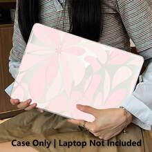 1pc Protective Case For MacBook, Floral UV Printed Pattern, Laptop Protective Sleeve, Minimalist Lightweight Durable Protective Case Suitable For MacBook Air Pro 13.3 13.6 14.2 15.3 16.2 Inch, Suitable For 13 Inch Neo Laptop Protective Case A3404 Model/ D14, D16 - View 3