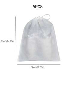 Portable Shoe Bag, Dust-Proof Shoe Cover, Non-Woven Fabric Dust-Proof Drawstring Storage Bag, Anti-Yellowing Dry Bag Travel Storage Bag - View 14