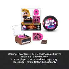 ZURU Mini Brands Really Works Vinyl Capsule Series - 4 Playable Mini Vinyl Records And Surprise Accessories, Mystery Blind Box Capsule, , , Fall Out Boy, - Records - View 8