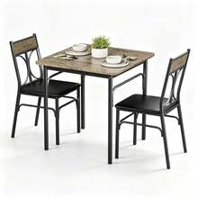 Dining Table & Chair Sets - Coffee Brown - View 1