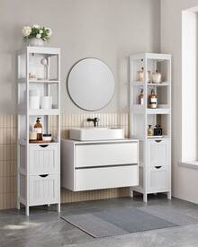 Storage Cabinets - White - View 8