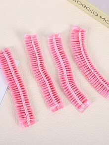 Hair Care Disposable Shower Cap Individually Packaged 50 Pieces - Pink - View 9
