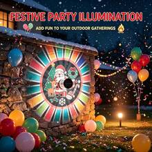 1/2/4PCS Solar Powered Santa Claus Projection Wall Light, Holiday Lighting Solar Garden Lamp, Light Sensing Function LED Decorative Light, Waterproof Santa Claus Pattern Landscape Projection Light, Detachable And Replaceable Film Design, Automatic Night Sensing Decorative Light, Garden Patio Villa, Christmas And Holiday Party Decoration - white light - View 8