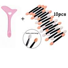 1 Set Silicone Eyeliner Tool Multi-Function Makeup Assistant + Eyeshadow Brush Reusable Eyelash Holder Tool, Suitable For Eye Makeup, Nose Contour Brush Guide Beauty Tool, Professional Makeup Template Assistant, Suitable For Beginners, Unisex, Home Or Salon Use, Makeup Tool Accessories, Vanity Accessories, Accessories, Gifts, Pink, Gifts For Women, Vanity Accessories, Makeup Accessories, Gifts For Women - Multicolor - View 15