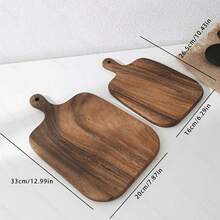 2 buah Talenan Keju Kayu Rosewood dengan Pegangan, Talenan Pemotong Keju, Talenan Cincang, Talenan Roti, Talenan Buah - View 9
