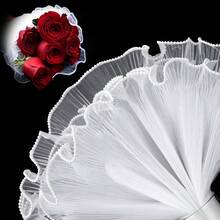 1 Pack/5 Packs Wave Gauze Flower Wrapping Mesh Pleated Gauze Net - Multiple Styles - View 9