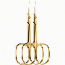 4/2/1-Piece Set Of Stainless Steel Fine Curved Blade Cuticle Scissors, Used For Trimming Eyebrows, Eyelashes And Dry Skin, As Well As Manicure Tools - Multicolor - View 9
