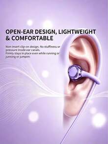 Lenovo Earphone kabel jepit "Superpower" tidak dimasukkan ke dalam telinga. Earphone ini menawarkan panggilan definisi tinggi dengan peredam kebisingan dan koneksi langsung ke ponsel dan komputer. Kompatibel dengan Xiaomi, Vivo, dan perangkat antarmuka Type-C lainnya. - View 10