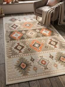 Non-Slip, Washable, Digitally Printed Rug, Runner, Kitchen Rug, Suitable For Living Room ,Bedroom , Outdoor - Orange - View 2