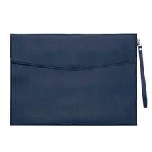 PU Leather A5 Folder, File Organizer Combination Envelope Folder With Snap Closure, For Letters And Receipts - Multicolor - View 2