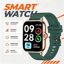 [Jam Tangan Pintar] Jam Tangan Pintar Layar Sentuh Definisi Tinggi 1,83 Inci, Tali Silikon Lembut, Mendukung Notifikasi Panggilan/SMS, Pedometer, Penghitung Kalori, Pelacak Kebugaran, Berbagai Mode Olahraga, Jam Tangan Pintar Multifungsi, Unisex, Kompatibel dengan Sistem iOS dan Android, Cocok untuk Penggunaan di Gym, Pemakaian Sehari-hari, dan Hadiah Natal/Ulang Tahun yang Ideal - MultiWarna - View 10