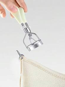 Miniso Fresh Eye Beauty Eyelash Curler With Soft Silicone Pad, Wide Arc Eyelash Curling Tool, Create Natural Long-Lasting Curled Lashes, Comfortable Non-Scratch Handle Makeup Accessory - White - View 10