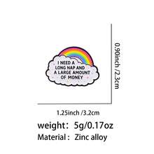 Funny Quote Brooches, Enamel Badges And Pins, Cool Decorations For Backpacks And Handbags, Ideal Gifts For Friends - Multicolor - View 4