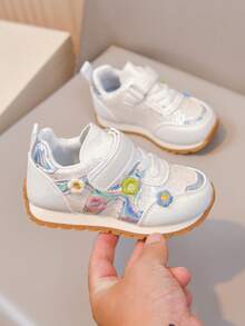 1 Pair Baby Outdoor Walking Shoes - Silver - View 7