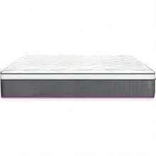 Colchón King Size Híbrido 28 cm 190x200x28 cm | Muelles ensacados + Espuma viscoelástica con Eurotop | Firmeza Media Hipoalergénico y Antiácaros | Colchón en Caja con 5 Años de Garantía | para Dormir Mejor - Gris - Ver 10