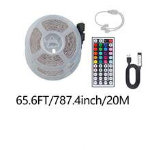 Multi-Color RGB LED Tape Light, 44 Keys Remote Controller, USB Powered, Self-Adhesive Cuttable Strip, Ideal For Halloween, New Year, Bar & Room Ambient Lighting - 44KEY 3535 - View 10