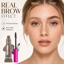 1pc Eyebrow Tinting Paste, Natural Non-Smudging, Long-Lasting Non-Fading, Suitable For Sparse, Light-Colored, Irregular Eyebrows - Multicolor - View 1