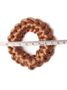 High Elastic Handmade Braided Wig Hair Tie Twist Hair Rope Hair Band Rubber Band Bun Hair Rope Hair Accessories Headwear - Multicolor - View 5