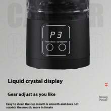 Electric Protein Shaker Bottle, One-Touch Mixing, Leak-Proof, 10s Quick ...