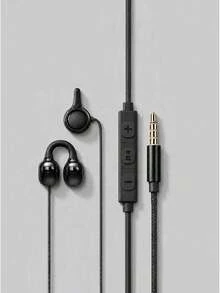 Lenovo Earphone kabel jepit "Superpower" tidak dimasukkan ke dalam telinga. Earphone ini menawarkan panggilan definisi tinggi dengan peredam kebisingan dan koneksi langsung ke ponsel dan komputer. Kompatibel dengan Xiaomi, Vivo, dan perangkat antarmuka Type-C lainnya. - View 12