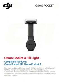 dji Pocket4P/4 Camera Accessories: Fill Light, Storage Bag - View 3