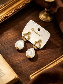 2pcs European And American Fashion Simple Elegant Water Drop Pendant Earrings For Women Daily Wear Jewelry Gift - Teardrop Earrings - View 8