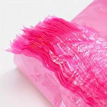 50/100pcs Plastic Shopping Bags With Handles, Leak-Proof And Waterproof, Multi-Functional Vest-Style Storage Bags, Suitable For Groceries, Retail And Restaurants - Multicolor - View 3