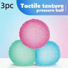 1.6 Inch Textured Mini Stress Ball: High-Density Solid Soft Toy, 1.6 Inch Adult Small Sensory Toy, Quiet Anxiety Relief, Suitable For Classroom, Maltose Filled, Easter Party Favor Anxiety Relief Squeeze Ball - Multicolor - View 11