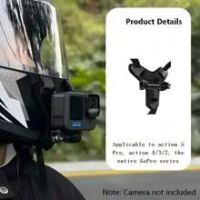 Helmet Mount For All Camera Series, Motorcycle Helmet Strap, First-Person Motorcycle Shooting Mount, Helmet Chin Camera Strap, Action Camera Accessories - View 6