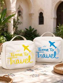 Watch Storage Pouch/Booklet,Travel Jewelry Organizer Case,Jewelry Bags For Traveling, Jewelry Binder With 6 Pcs Clear Zipper Velvet Pouches For Storing Earrings, Rings, Necklace, Bracelet, Watch - Multicolor - View 1