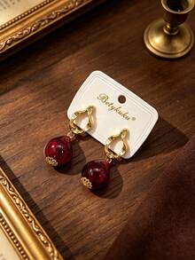 2pcs European And American Fashion Simple Elegant Water Drop Pendant Earrings For Women Daily Wear Jewelry Gift - Teardrop Earrings - View 10