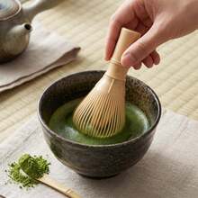 Matcha Whisk, Matcha Whisk With Whisk Holder, Handmade Traditional Japanese Tea Whisk, For Authentic Tea Preparation, Back To School Season - Multicolor - View 8