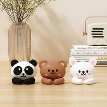 2/3pcs Desktop Cable Organizer, Self-Adhesive Cable Clips, Cable Reel Cable Management Clips, Cute Earphone And Data Cable Storage Organizer, Suitable For Desk, Bedside Table, Wall, Car, Dorm And Office (Random Ear Shape) - Multicolor - View 13