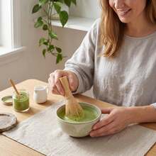 Matcha Whisk, Matcha Whisk With Whisk Holder, Handmade Traditional Japanese Tea Whisk, For Authentic Tea Preparation, Back To School Season - Multicolor - View 7