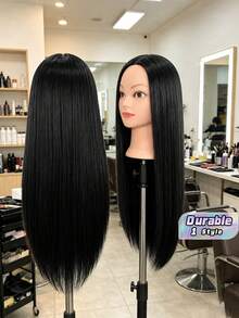 Hairdresser Training Mannequin Head, For Hairdresser Practice Hairstyle Design Training (Stand Not Included) - 1PC - View 4