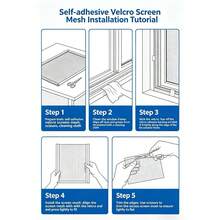 Grey Mesh Grey Frame Mosquito Screen | Unobstructed View, Customizable For All Windows - Grey Mesh With Grey Trim, Full Piece - View 9
