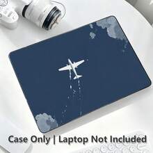 1pc Laptop Protective Case With Airplane UV Printed Pattern, Minimalist Lightweight Durable Protective Cover Suitable For 13-Inch Neo Laptop Case A3404 Model/ Air Pro 13.3 13.6 14.2 15.3 16.2 Inch/ Matebook D14/D16 - View 7