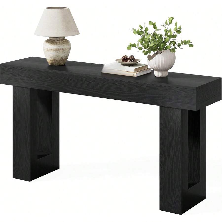 Sofa & Console Tables - Black - View 1