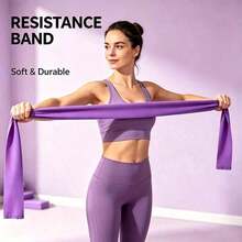 New Pilates Core 4-Piece Set Printed Yoga Block + 25CM Pilates Ball + Resistance Band For Stretching, Core Training, Balance Training Home Pilates Set - Multicolor - View 5