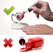 Easy Nail Polish Companion – halkfri nagellackshållare som hjälper dig att applicera jämnt - Visa 3
