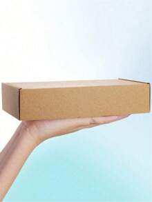 1/5/10/20pcs - Brown Cardboard Mailing Box, Suitable For Small Businesses; Medium Sized Cardboard Gift Box, Used For Packaging Mailing Gifts - Gift Packaging - Small Gift Packaging - Multicolor - View 2
