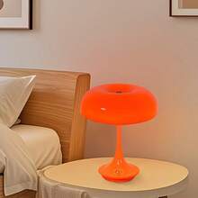 1pc Office Desk Lamp, Unique Dual-Color Mushroom Shape With USB Charging Function, Adjustable Color Temperature And Brightness, Touch Control, Suitable For Bedroom, Dining Room And Other Occasions Bedside Decorative Lighting - Multicolor - View 9