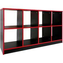 Toy Chests & Organizers - MATTE BLACK/RED CANTO - View 2
