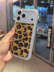 1件裝 鑲鑽時尚豹紋鍍金手機殼，適用於 iPhone 17/11/18 Pro Max/12/Phone 12 Pro/11 Pro Max/12/12 Pro/12 Pro Max/13/13 Pro/13 Pro Max/14/14 Pro/16 Plus/14 Pro Max/15/15 Pro/15 Plus/15 Pro Max/16/16 Pro/16 Pro Max/16 Plus 保護殼 - 彩色 - 查看 34