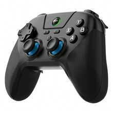 Kontroler Bluetooth Nirkabel G3 dengan Joystick Film Karbon, Motor Asimetris, Dukungan untuk Tiga Mode Koneksi, Tombol Belakang yang Dapat Diprogram Makro, Mode Turbo, dan Baterai 400mAh. Kompatibel dengan P4, P3, Switch, iOS, Android, dan PC. - View 1