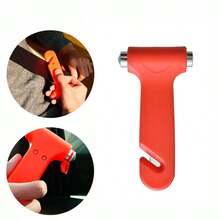Long Handle Solid Car Window Breaker Escape Hammer, Multi-Function Vehicle Safety Tool, Quick Glass Breaking, Car Interior Roadside Emergency Survival Kit - Standard - View 7