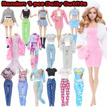 50pcs Doll Clothes & Accessories Set, Including 2 Princess Dresses, 3 Skirts, 2 Swimsuits, 2 Shorts, 3 Casual Outfits, 18 Accessories, 10 Hangers, 10 Pairs Of Shoes, Gift Box Set For 11.5 Inch Dolls (Doll Not Included) - Multicolor - View 6
