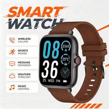 [Smart Watch]1.83-Inch High-Definition Touch Screen Smartwatch, Soft Silicone Strap, Supports Call/SMS Notifications, Pedometer, Calorie Counter, Fitness Tracking, Multiple Sports Modes, Multifunctional Smartwatch, Unisex, Compatible With IOS And Android Systems, Suitable For Gym Use, Daily Wear, And Ideal Christmas/Birthday Gift - Multicolor - View 2